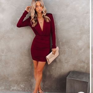 VICI Collection, Strut Your Style Ruched Bodycon Dress